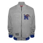 Men's Franchise Club Memphis Tigers Edge Fleece Jacket, Size: Medium, Grey