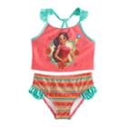 Disney's Elena Of Avalor Girls 4-6x 2-pc. Tankini & Scoop Bottoms Swimsuit Set, Size: 5-6, Pink