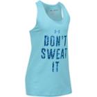 Girls 7-16 Under Armour Don't Sweat It Graphic Tank Top, Girl's, Size: Large, Beige Oth