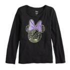 Disney's Minnie Mouse Girls 4-12 Glow-in-the-dark Graphic Tee By Jumping Beans&reg;, Size: 6x, White