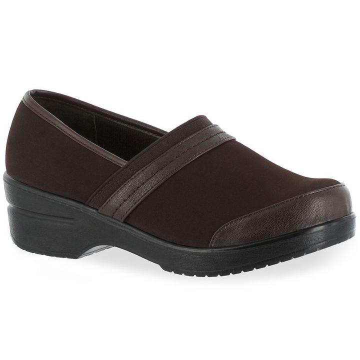 Easy Street Origin Women's Comfort Clogs, Size: 6.5 N, Brown