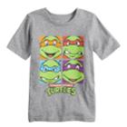 Boys 4-10 Jumping Beans&reg; Teenage Mutant Ninja Turtles Grid Graphic Tee, Size: 6, Grey