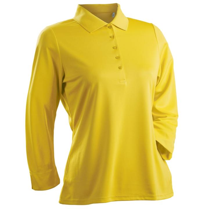 Nancy Lopez Luster Golf Top - Women's, Size: Medium, Gold