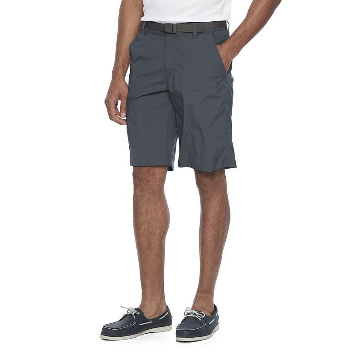 Big & Tall Columbia Sycamore Falls Belted Shorts, Men's, Size: 44, Blue Other