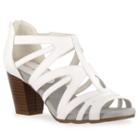 Easy Street Amaze Women's High Heel Sandals, Size: 7.5 Ww, White