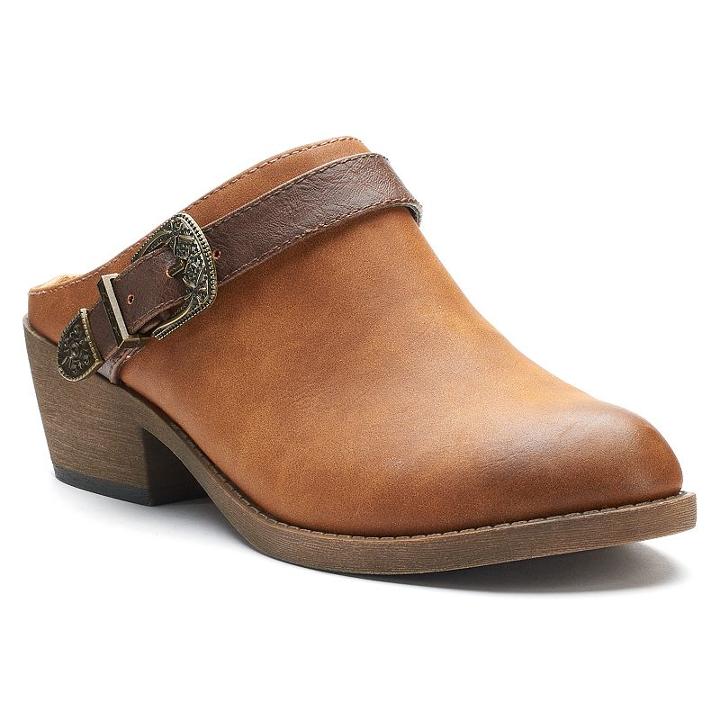 So&reg; Literally Women's Heeled Clogs, Size: Medium (5), Lt Beige