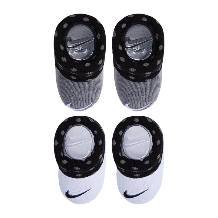 Baby Boy Nike 2-pack Dot Booties, Grey