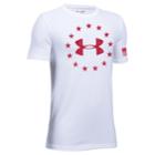 Boys 8-20 Under Armour Tee Freedom Logo Tee, Size: Large, White