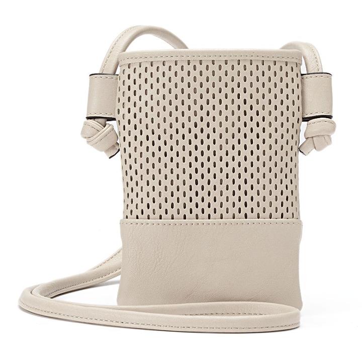 Madden Nyc Logan Mesh Cell Phone Crossbody Bag, Women's, Natural