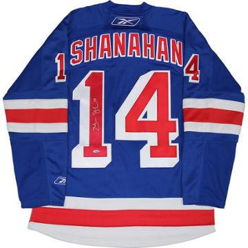 Steiner Sports Brendan Shanahan Signed New York Rangers Jersey, Kids Unisex, Blue
