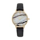 Vivani Women's Faux Marble Watch, Size: Medium, Black