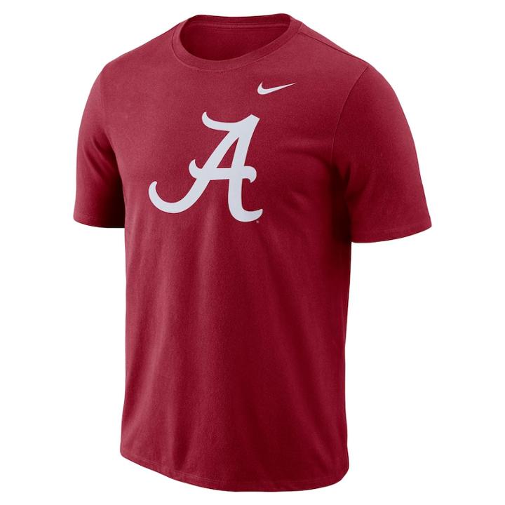 Men's Nike Alabama Crimson Tide Logo Tee, Size: Large, Red