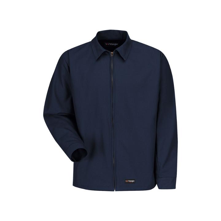 Men's Wrangler Workwear Work Jacket, Size: Small, Blue