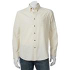 Big & Tall Croft & Barrow&reg; Classic-fit Woven Button-down Shirt, Men's, Size: 3xl Tall, Natural