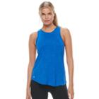 Women's Tek Gear&reg; High Neck Pocket Tank, Size: Xl, Blue (navy)