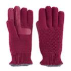 Women's Isotoner Knit Smartouch Smartdri Tech Gloves, Pink