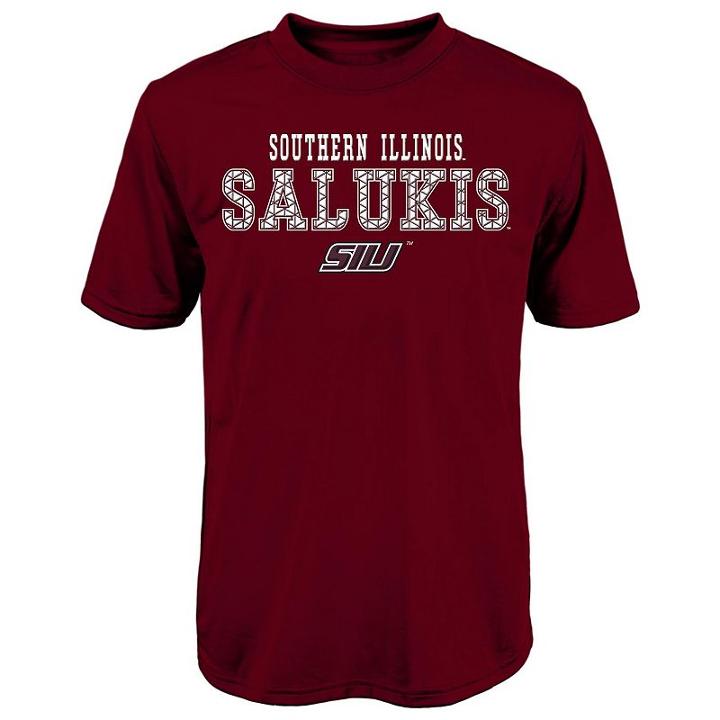 Boys 8-20 Southern Illinois Salukis Fulcrum Performance Tee, Boy's, Size: L(14/16), Red