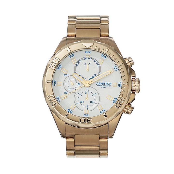 Armitron Men's Watch - 20/5178wtgp, Size: Xl, Yellow