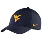Adult Nike West Virginia Mountaineers Adjustable Cap, Men's, Blue (navy)
