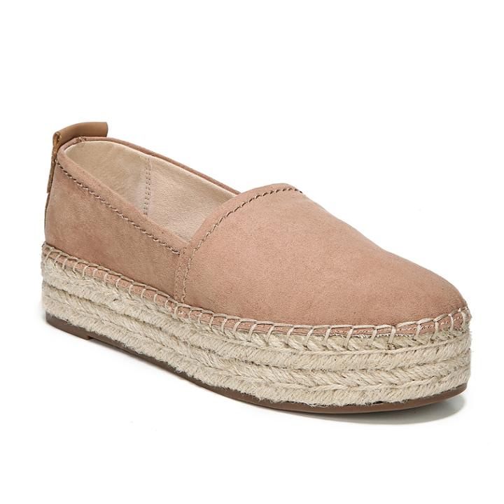 Circus By Sam Edelman Camdyn Women's Canvas Espadrille Flats, Size: Medium (8.5), Brown