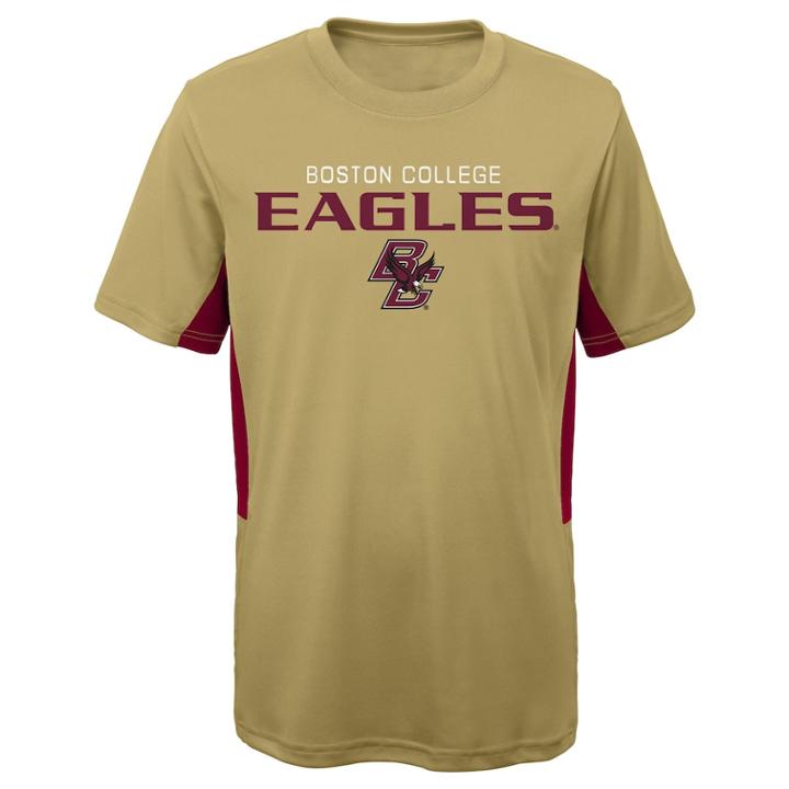 Boys 8-20 Boston College Eagles Mainframe Performance Tee, Size: S 8, Beige