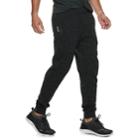 Men's Fila Sport Fleece 2.0 Tapered Jogger Pants, Size: Medium, Black