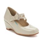 Rachel Shoes Judith Girls' Dress Wedges, Size: 2, Med Beige