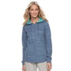 Plus Size Columbia Lemon Valley Space-dye Hoodie, Women's, Size: 1xl, Drk Purple