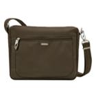 Travelon Anti-theft Classic East-west Crossbody Bag, Women's, Brown