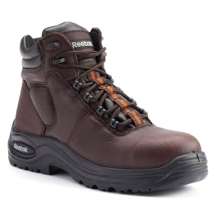 Reebok Work Trainex Men's Composite-toe Sport Boots, Size: Medium (6.5), Brown