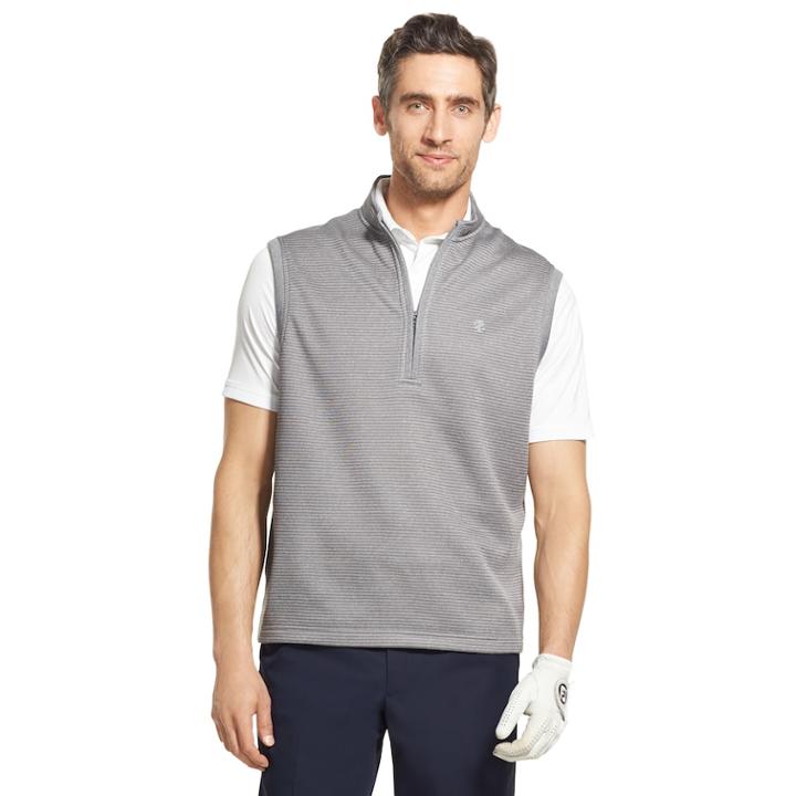 Men's Izod Hydra Shield Vest, Size: Large, Grey