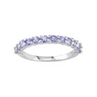 Tanzanite Sterling Silver Ring, Women's, Size: 8, Purple