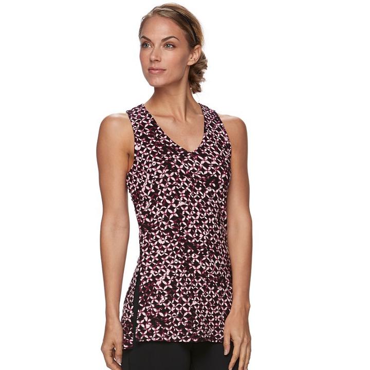 Women's Gaiam Lunar Yoga Tank, Size: Small, Oxford