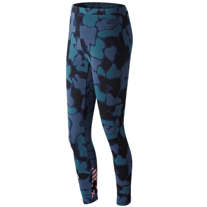 Women's New Balance Essential Mid-rise Leggings, Size: Xl, Blue