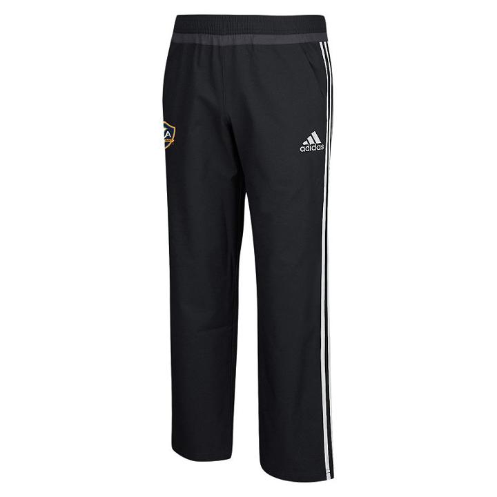 Men's Adidas Los Angeles Galaxy Anthem Pants, Size: Xl, Black