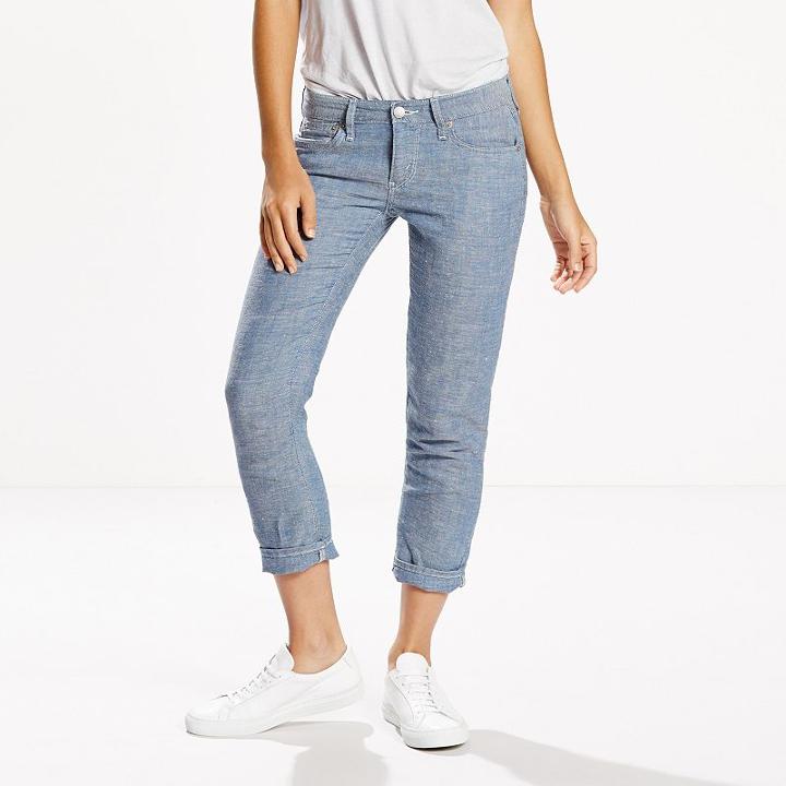 Women's Levi's Boyfriend Jeans, Size: 4/27, Blue