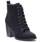 Candie's&reg; Couture Women's Block Heel Ankle Boots, Teens, Size: Medium (7), Black