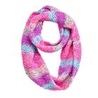 So, Girls 4-16 &reg; Marled Space-dyed Infinity Scarf, Girl's, Med Pink