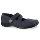 Easy Street Mary Women's Flats, Size: 9, Blue (navy)