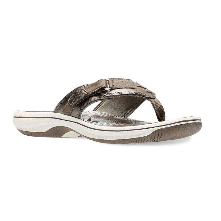 Clarks Breeze Sea Women's Sandals, Size: Medium (6), Grey