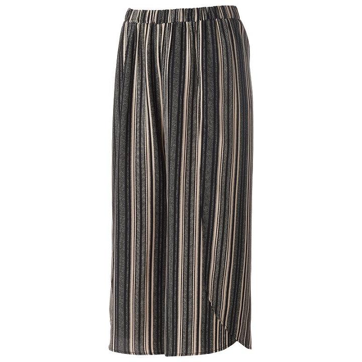 Juniors' Joe B Black Gauze Culottes, Girl's, Size: Small, Beige Oth