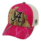 Top Of The World, Adult Alabama Crimson Tide Doe Camo Adjustable Cap, Med Pink