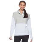 Junior's So&reg; Fleece Quarter Snap Pullover Top, Teens, Size: Small, Lt Purple