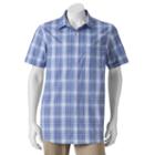 Big & Tall Apt. 9&reg; Classic-fit Patterned Stretch Button-down Shirt, Men's, Size: 3xb, Blue
