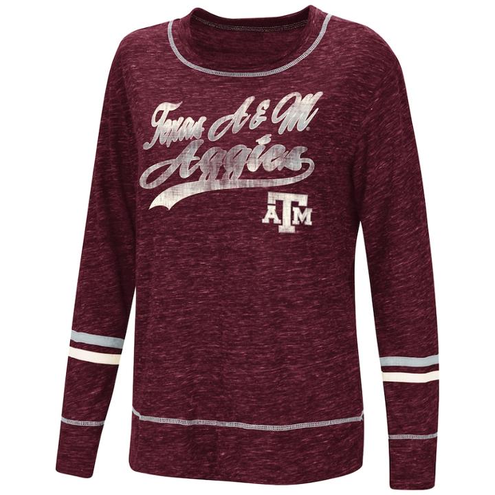 Women's Texas A & M Aggies Giant Dreams Tee, Size: Xxl, Brt Red