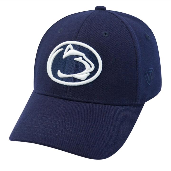 Adult Top Of The World Penn State Nittany Lions One-fit Cap, Men's, Blue (navy)