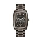 Caravelle Men's Gunmetal Ion-plated Stainless Steel Watch - 45c114, Size: Large, Grey