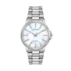 Citizen Eco-drive Women's Chandler Crystal Stainless Steel Watch - Fe7030-57d, Size: Medium, Grey