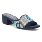 Ann Marino Zippity Do Dah Women's Mules, Size: Medium (8), Blue