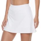 Women's Fila Sport&reg; Vented Hem Knit Skort, Size: Small, White